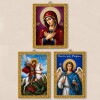 Правоъгълни икони с декоративна рамка