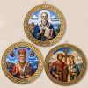 Кръгли икони с декоративна рамка