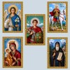 Правоъгълни икони с декоративна рамка