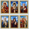 Правоъгълни икони с декоративна рамка