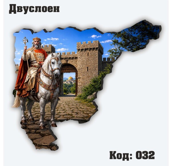 Сувенирен магнит Стара карта на Велика България