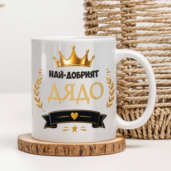 Керамична чаша - За дядо