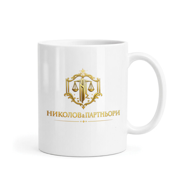 Керамична чаша с лого
